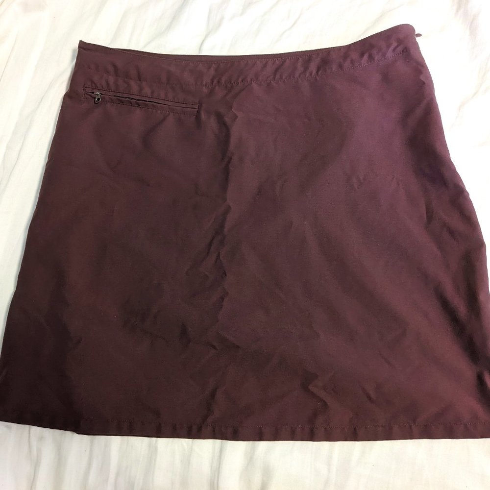 Patagonia purple mini skirt size 8